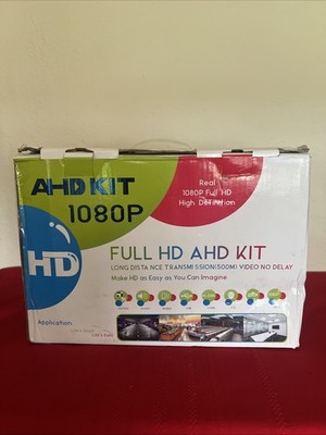 AHD KIT 1080P Full HD Video Recording System Black