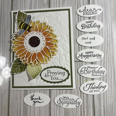 Sunflower Greeting Card Kit Of 4