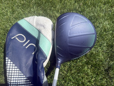LADIES PING GLe VORTEC 11.5 DEGREE DRIVER WITH GRAPHITE SHAFT, NEW GRIP & COVER