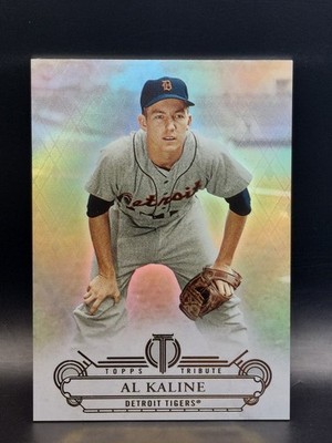 2014 Topps Tribute Al Kaline #42 HOF Baseball Card Detroit Tigers