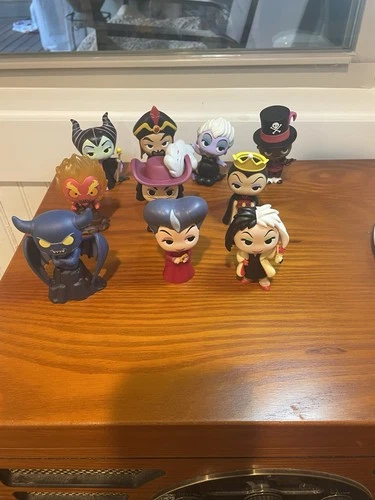 New ListingFunko Mystery Minis: Disney Villains Lot Of 10Hades, Maleficent, Ursula, & MORE)