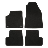 Velour FußMatten Automatten FüR Citroen C3 Ab 2024 4-Tlg Schwarz