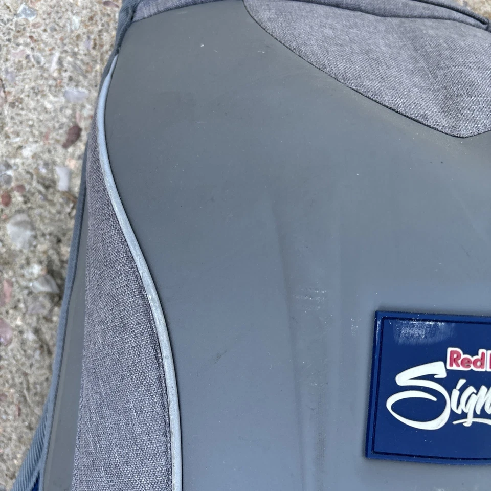 OGIO No Drag Backpack Red Bull Signature Series Gray Motorcycle Riding Bag - Image 2 of 4