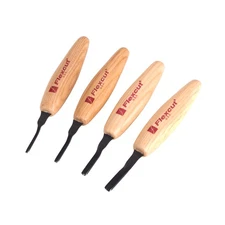 Flexcut Deep U-Gouge Micro Tool Set MT500