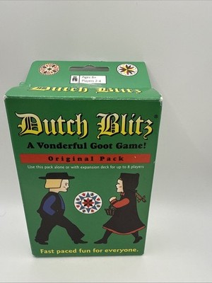 2005 Dutch Blitz Fast Paced Card Game 2-4 Players 8+ NEW~SEALED CARDS~Ships Free