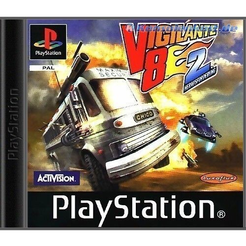 PS1 / Playstation 1 - Vigilante 8: Die 2. Herausforderung / 2nd Offense mit OVP - Afbeelding 1 van 1