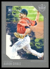 2020 Panini Diamond Kings - Gray Frame #88 Aaron Civale (RC)