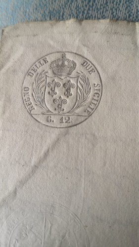 1800  DOCUMENTI ANTICHI E BOLLI  CAMBIALI - Picture 4 of 6