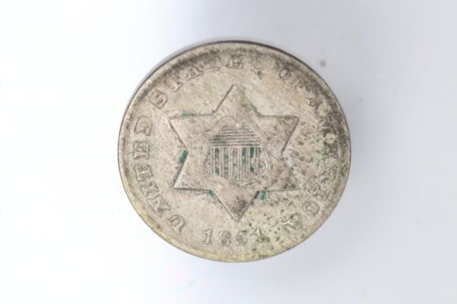 1851-O 3c. Three Cent Silver 3CS - New Orleans - Picture 4 of 4
