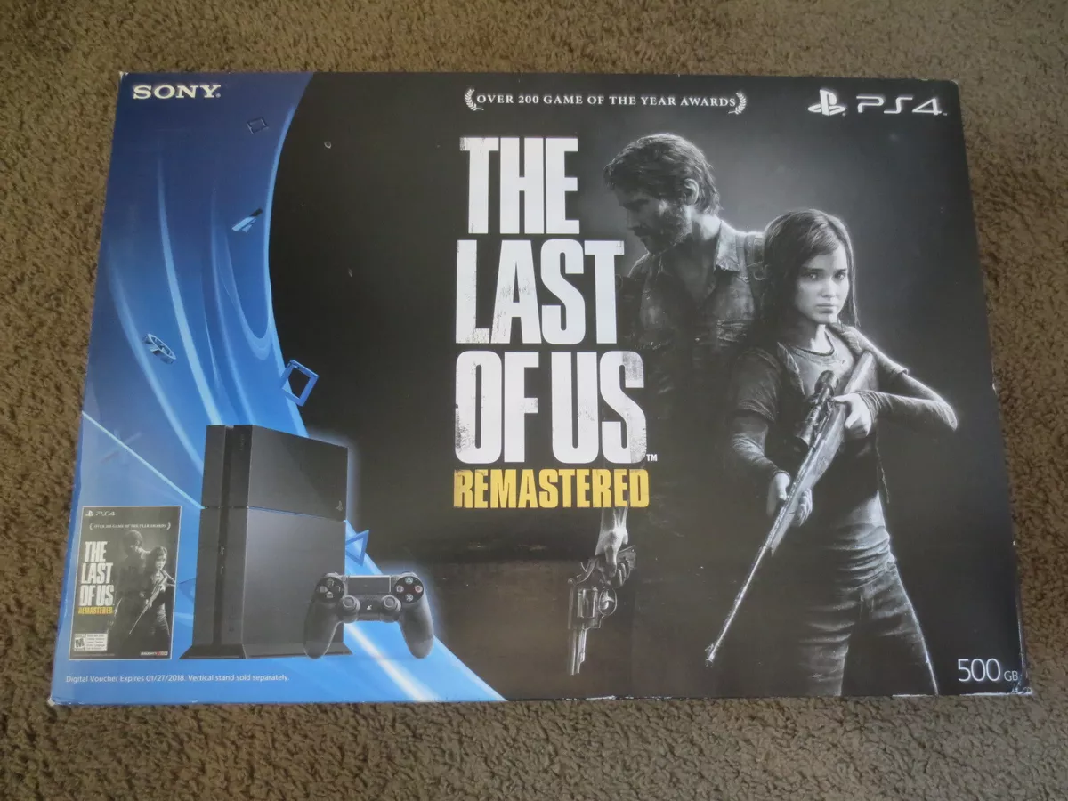 PlayStation 4 500GB Console - The Last of Us Remastered Bundle