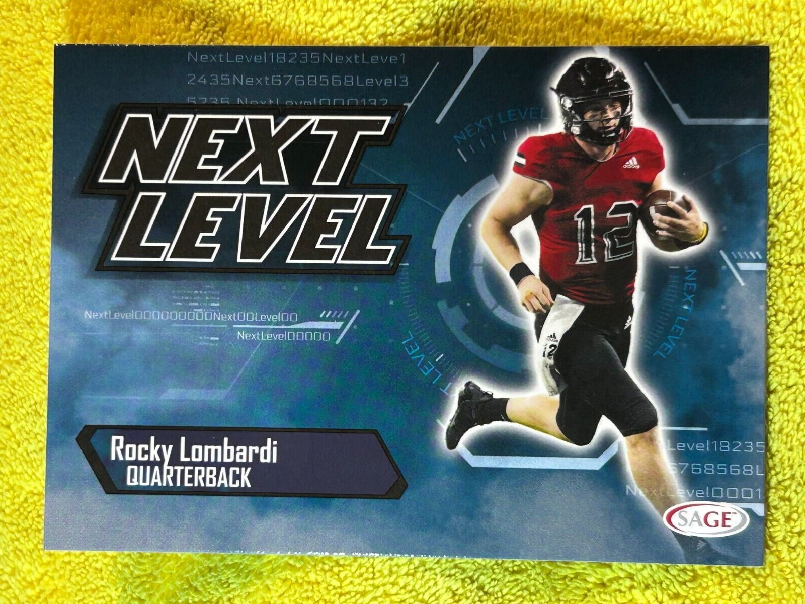 2023 Sage Next Level#96  Rocky Lombardi University of Northern Illinois