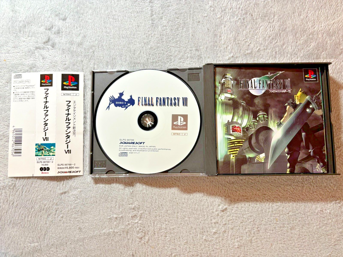 Lot of PS1 Final Fantasy Collection 4 5 6 7 9 Set PlayStation