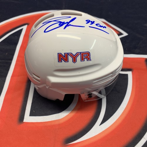 Adam Graves Inscribed 94 Cup White Mini Helmet Steiner CX - Picture 2 of 4