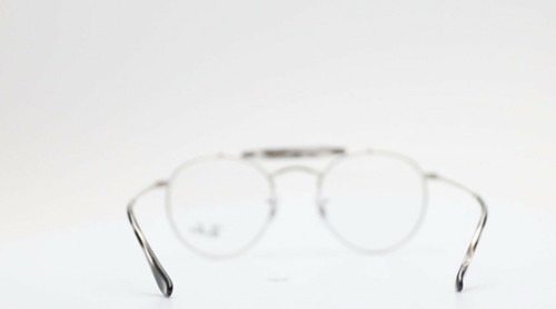 Ray-Ban RB3747V 2501 Round Polished Silver Unisex Eyeglasses 47mm - Picture 6 of 9