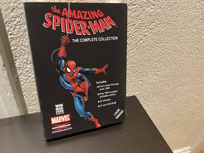 Marvel - THE AMAZING SPIDER-MAN - THE COMPLETE COLLECTION - DVD-ROM SEALED/RARE!