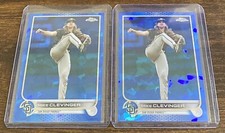 Mike Clevinger 2022 Topps Chrome Update Sapphire #US186 San Diego Padres Lot (2)