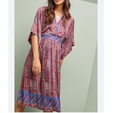Anthropologie Tiny Omina Dress. XS. Lovely Bohemian Print Fabric.