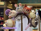 Disney parks authentic custom zootopia judy nick plush ear headband disneyland