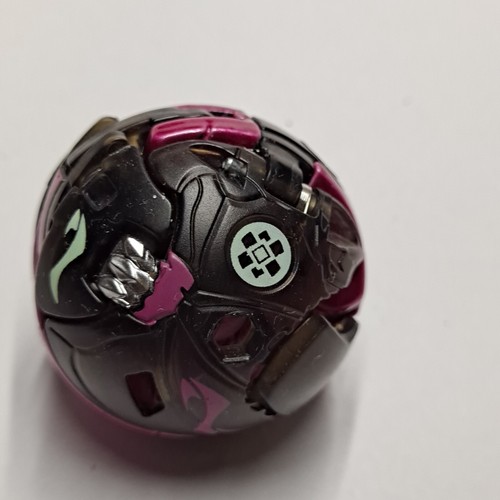 Bakugan Evolutions, Platinum Series True Metal Griswing Action Figure Black Pink - Picture 6 of 7