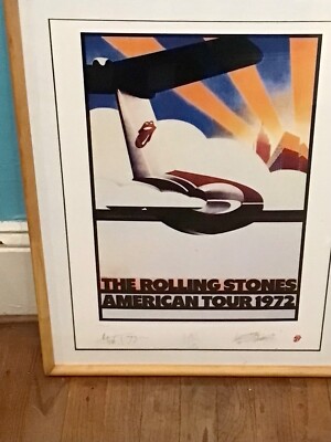 1972 Rolling Stones American Tour Poster | eBay