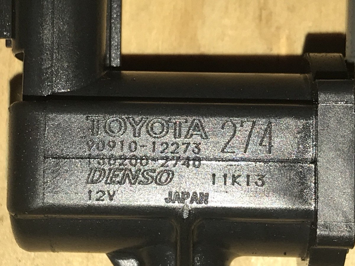 JDM 04-08 Toyota Corolla 1zz-fe Vvti Vacuum Solenoid Control Valve