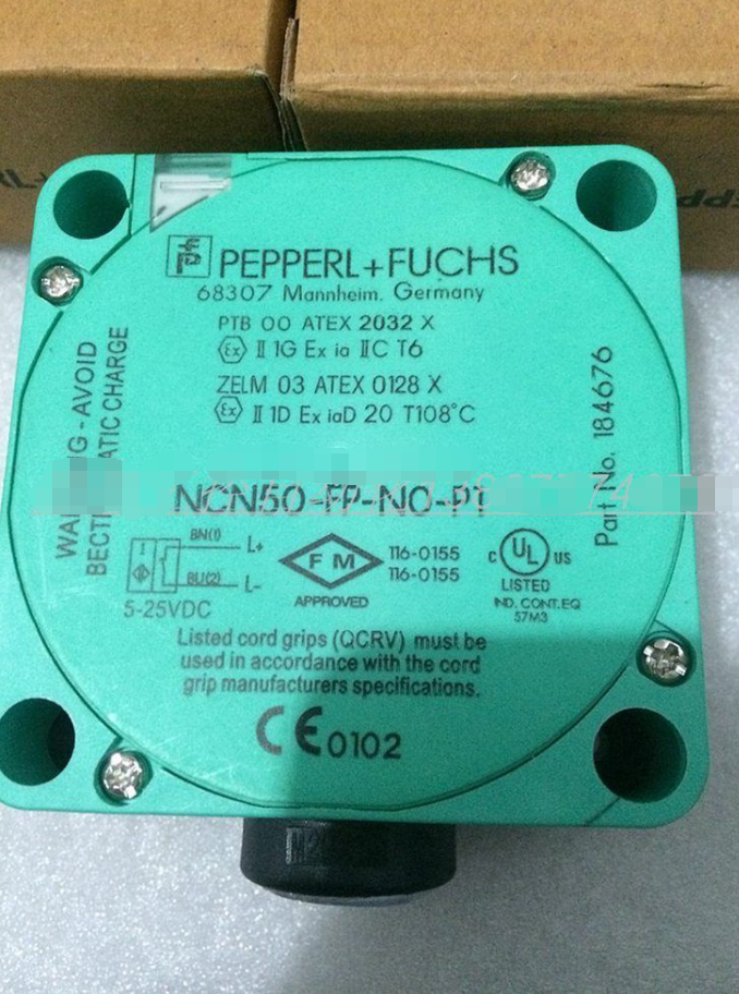 1PC New Pepperl+ Fuchs NCN50-FP-N0-P1 Induktiver Sensor free shipping ...