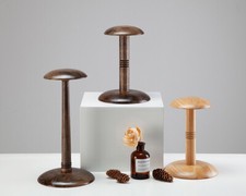 Vintage Wood Mannequin Hat Holder Stand Display Rack Wood For Block Shop H33