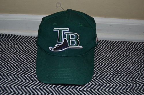 Tampa Bay Rays Ball Cap Hat Green w 