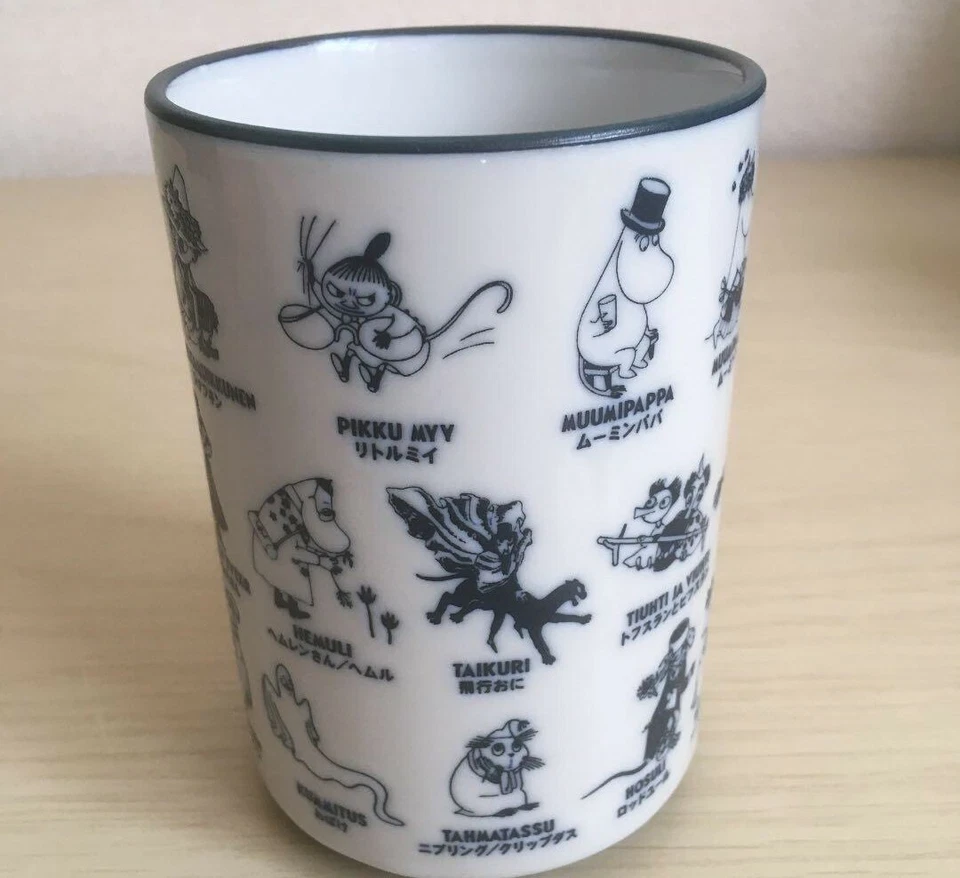 NEW! RARE! MOOMIN Japanese style Mug Cup YUNOMI of Sushi F/S - Image 2 of 4