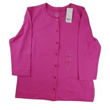 Hannah Women's Jacket Button-down Summer Weight Size Medium Nwt ... Jh1455