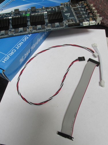 Boxed 4 channel HD SDI PCIe Hardware Compression Card H.264 model VEC8004HD - Afbeelding 5 van 8