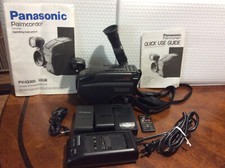 Panasonic Palmcorder PV-IQ303 Complete Battery Charger  Manual -Tested Works