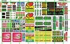 NH088 DAVE'S DECALS 1/2 Set N SCALE BIZ SET PAWN SHOP TRUCK STOP STORE SIGNAGE
