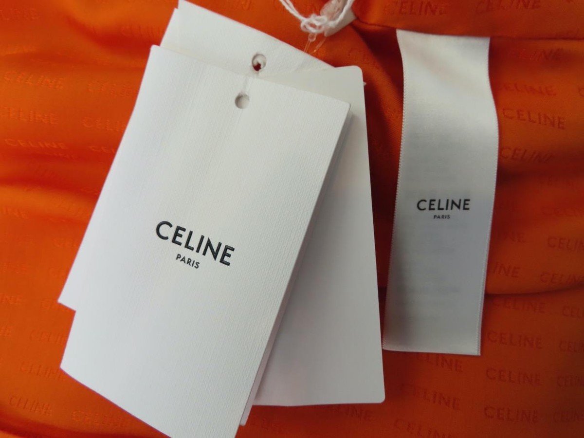 Celine★素敵！Spritz Orange Tweed Chasseur Blazer NWT Celine Spritz Orange Tweed Chasseur Blazer/Jacket F 38