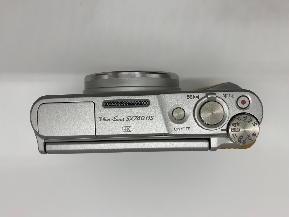 Canon PowerShot SX740 HS Silver Compact Digital Camera Zoom Lens