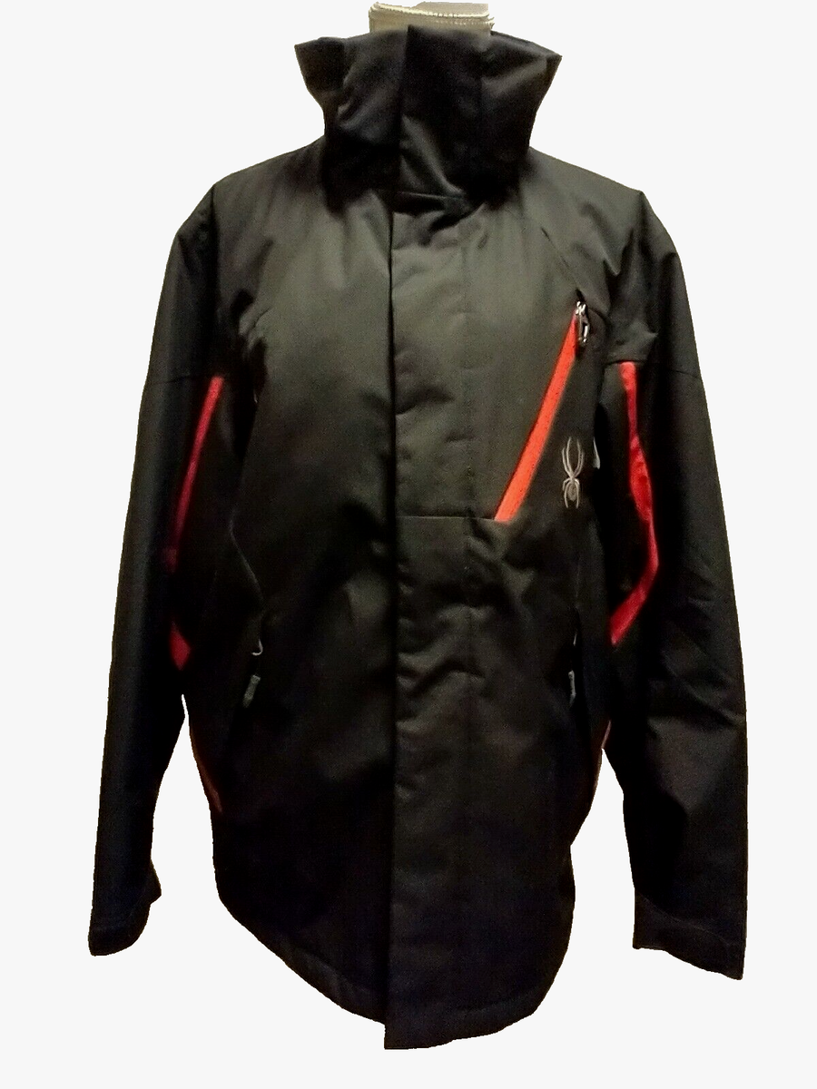 Spyder Spylon XTL Men's Black Red Detail 20/20K Skiing