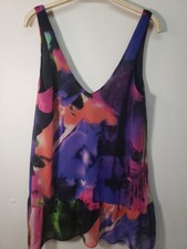 Show Me Your MuMu Sheer Above Knee & Mini Dress Size M