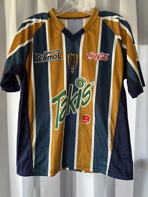 Vintage San Luis Futbol Club FC Soccer Jersey Shirt Size S TAKIS Corona Tekmol