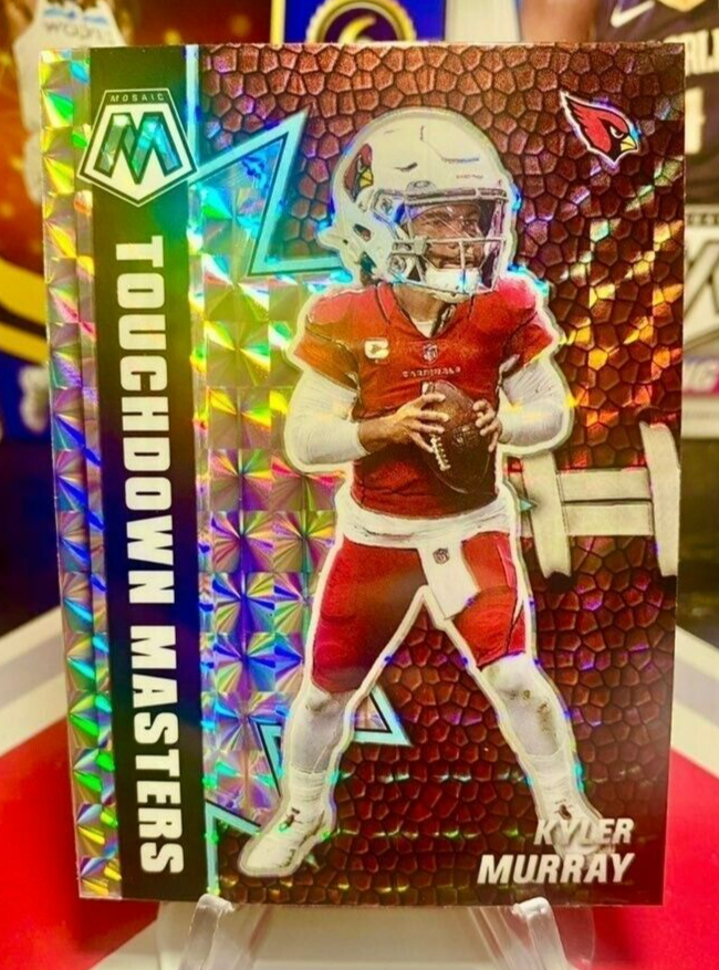 2021 Kyler Murray Panini Mosaic Touchdown Masters Silver Mosaic