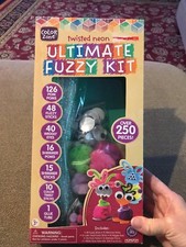 New Twisted Neon Ultimate Fuzzy Kit Over 250 Pieces CM 