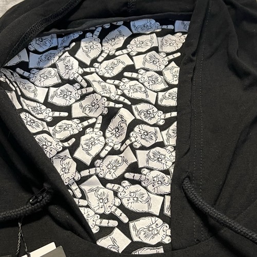 Sudadera con capucha negra estilo Heidi XL estilo mujer Grrrl nueva con etiquetas - Imagen 5 de 12