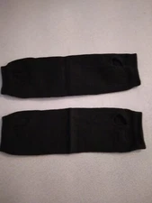 Solid Black Sleevelet arm socks / warmer with thumb hole 274112