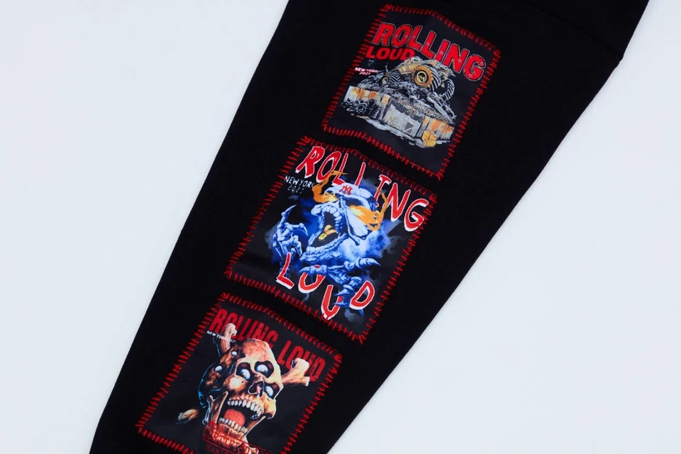 ТОЛСТОВКА С КАПЮШОНОМ ROLLING OUD NYC С НАШИВКОЙ 2021. - Изображение 4 из 4