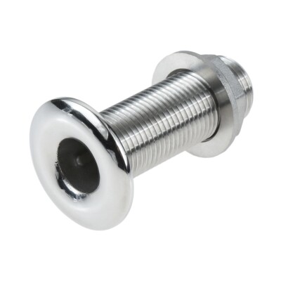 316 Stainless Steel 1/2''Boat Thru Hull Fitting For Boat Marine Yacht Car Trailer