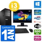 PC tour LENOVO P300 Bildschirm 19 " Core i3-4130 RAM 16Go Disc 500Go Windows 10