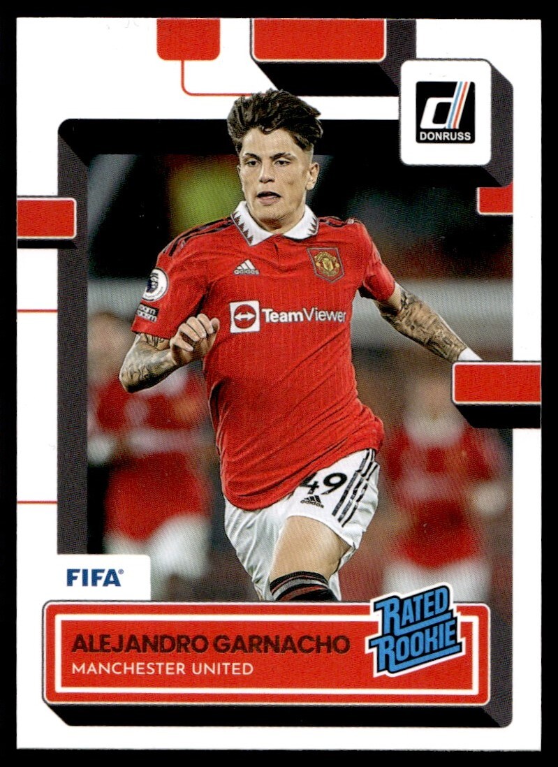 2022 Donruss Rated Rokie Alejandro Garnacho Rookie Manchester United #199