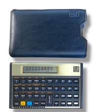 Hewlett Packard HP 12C Financial Calculator with Case Tested  Working Vintage