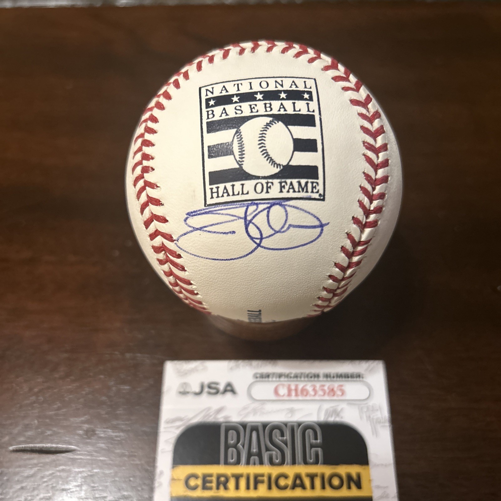 Jim Thome Autographed Signed Chicago White Sox HOF Baseball. JSA 