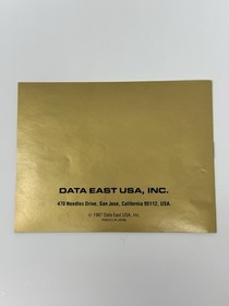 Side Pocket Nintendo Entertainment System NES Cartridge Manual Tested Authentic