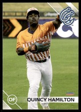 2024 Quincy Hamilton Choice Minor League Rookie Card RC Corpus Christi Hooks